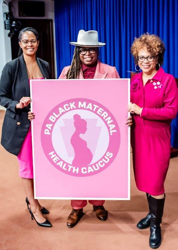 PA Black Maternal Health Caucus co-chairs